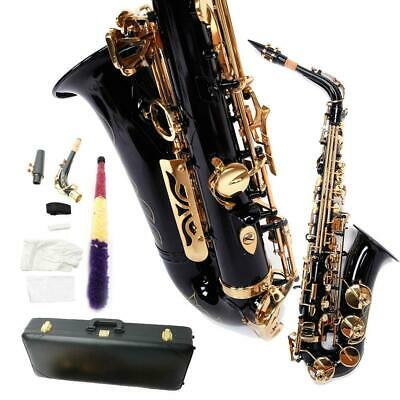 New High Quality Black Alto Eb Sax Saxophone W/case