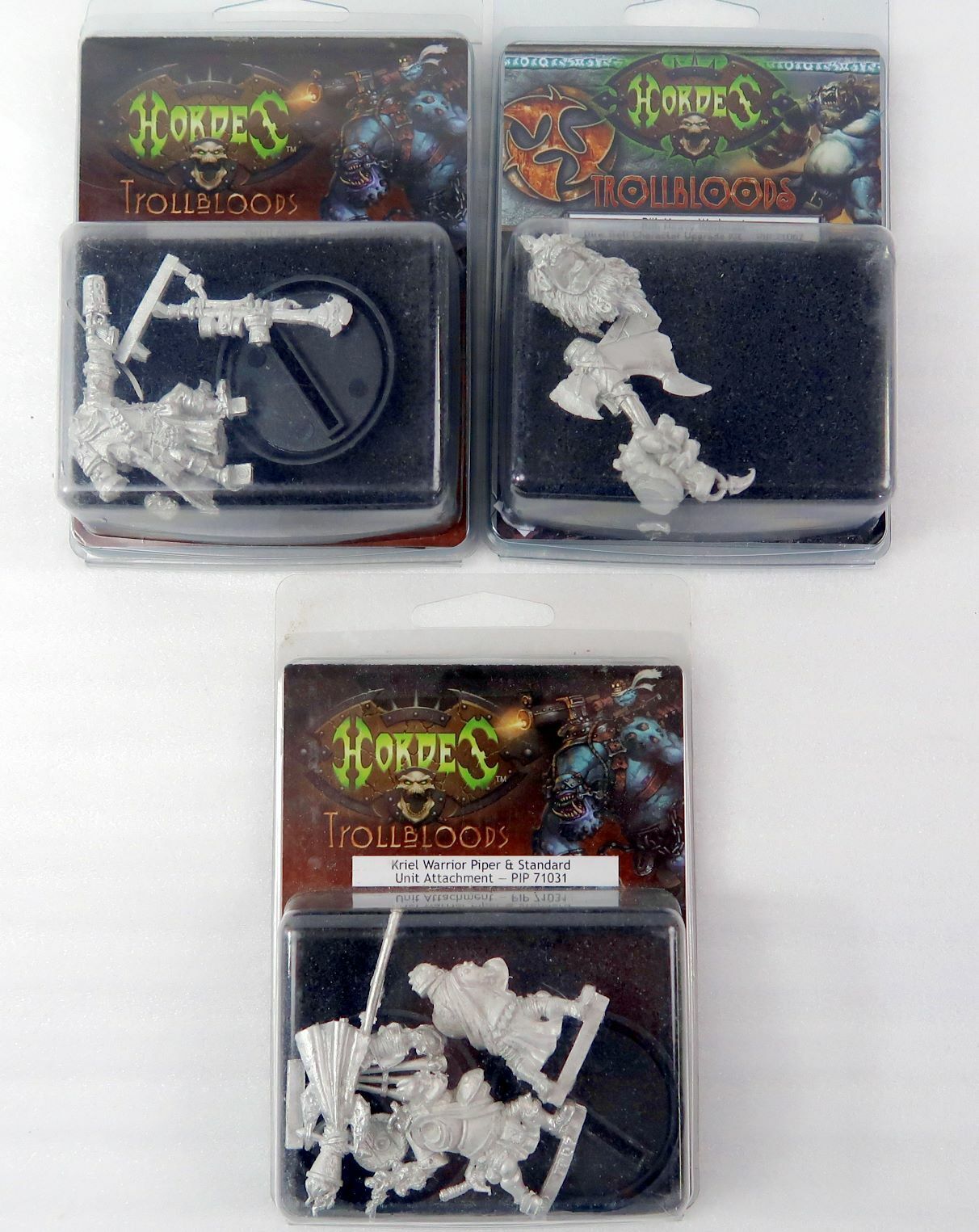 Hoards by Privateer Press LOT of 3 Sealed Mini's Packs Warmachine all Metal