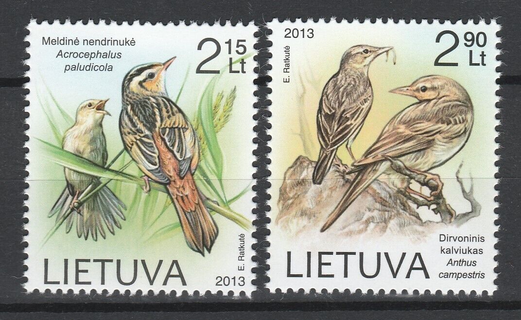 Lithuania 2013 Birds 2 MNH stamps