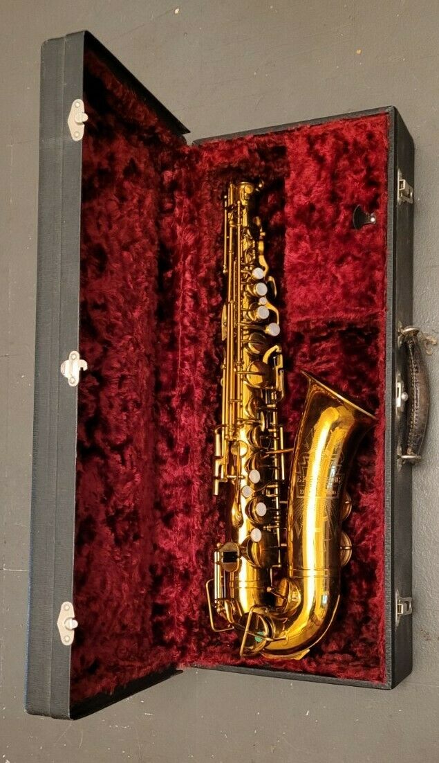 E.k.blessing Artist Rose Gold #16061 Saxophone With Case Exc No Reserve Auction
