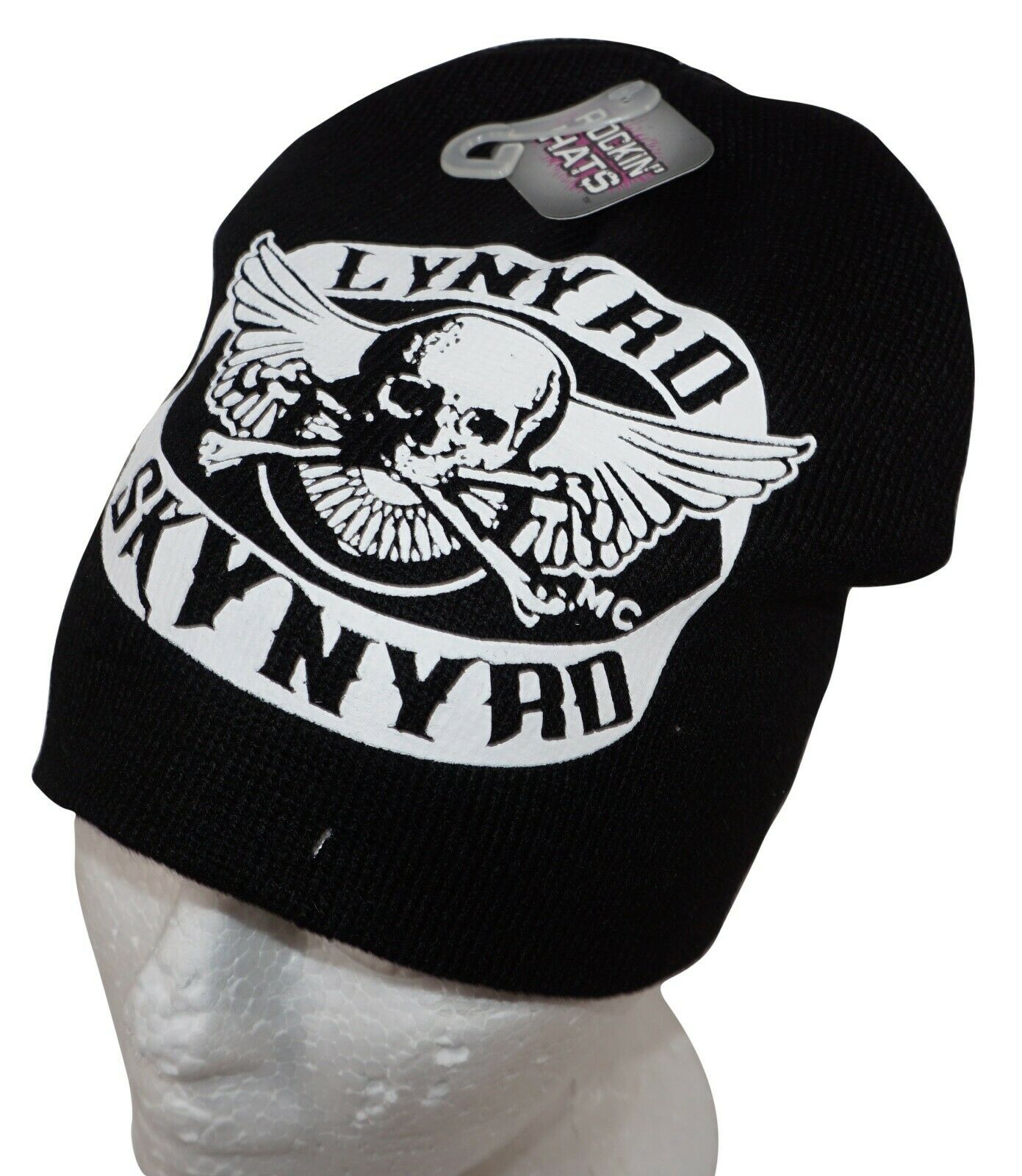 LYNYRD SKYNYRD ROCK BAND - KNIT BEANIE BLACK CAP HAT NEW 2010