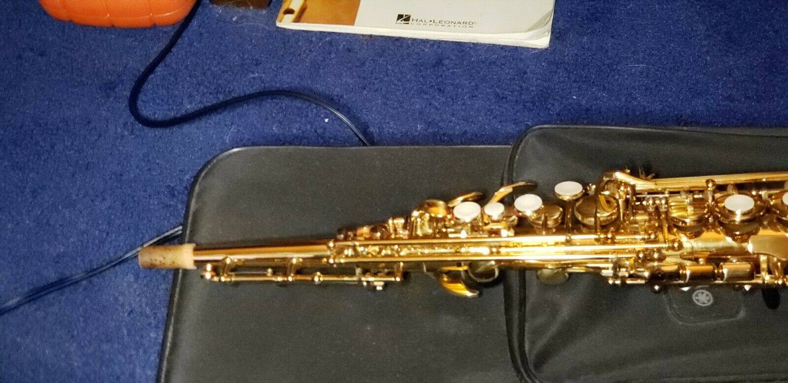 Yamaha YSS-475II Intermediate Soprano Saxophone - Gold