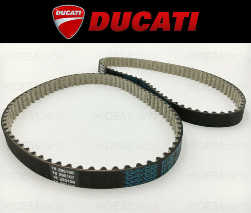 Set Of (2) Camshaft Timing Belts Ducati 900 / 907 / 944 (see Fitment Chart)