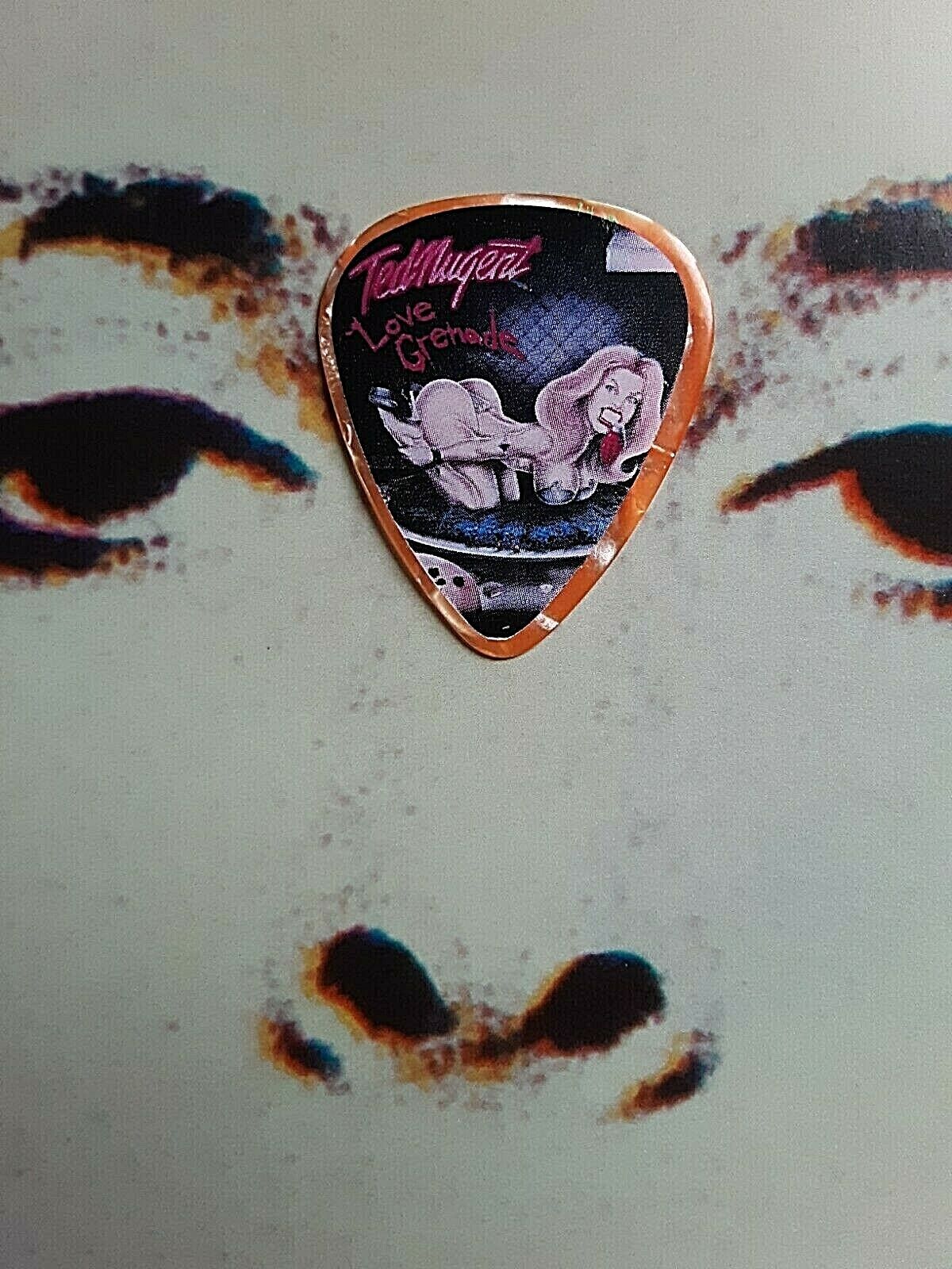 Ted Nugent Love Grenade Tour Guitar Pick