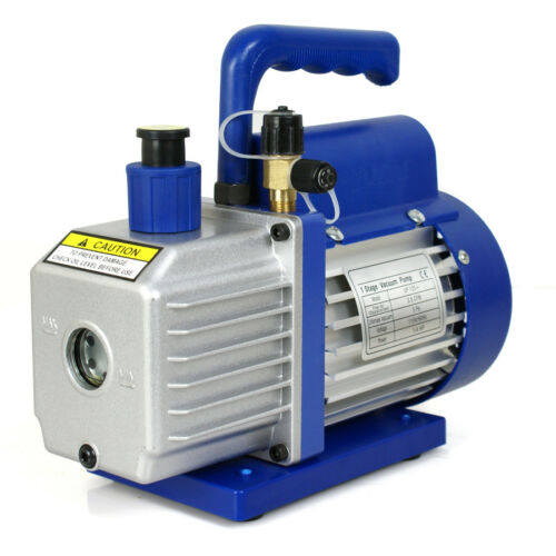 1/4hp Rotary Vane Deep Vacuum Pump 3.5cfm R410a R134 Hvac Ac Refrigerant Charge