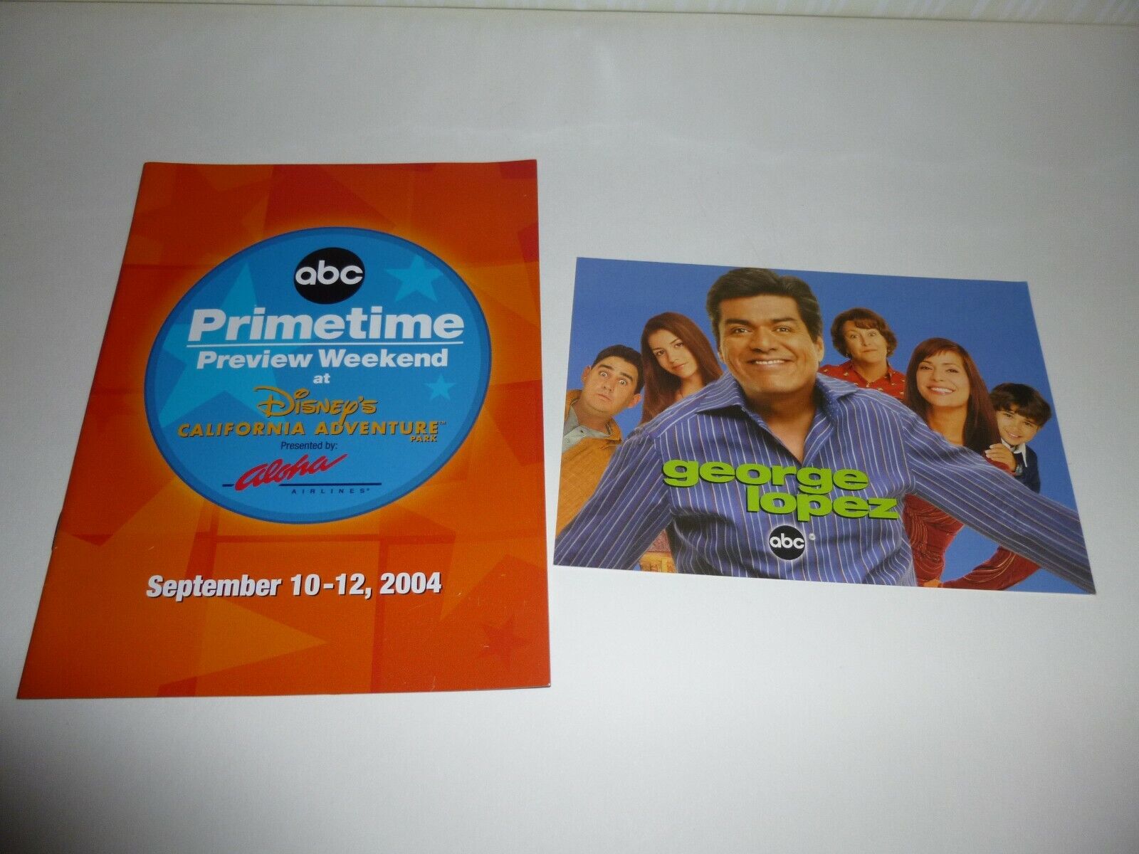 GEORGE LOPEZ lot of 2 items - Constance Marie +More